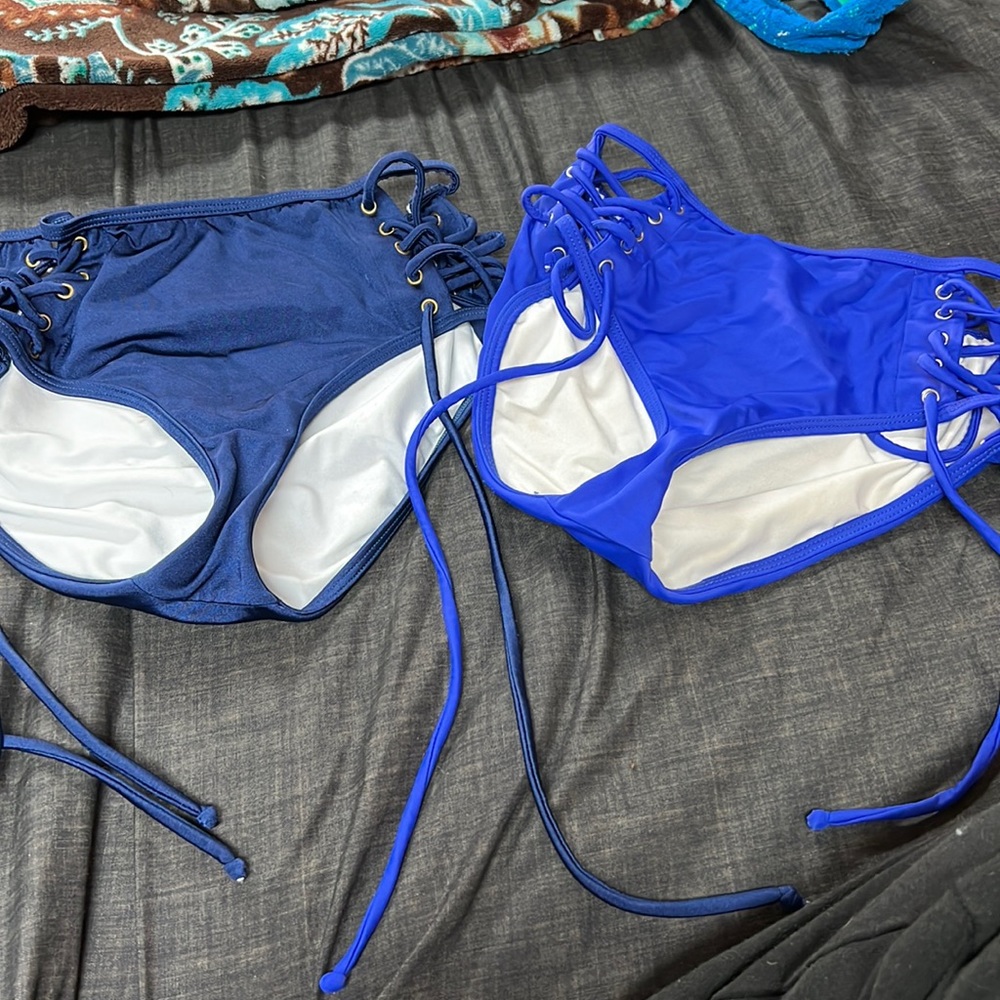 High wasted bikini bottoms!